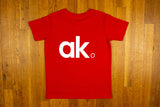 red ak exclusive tee (youth)